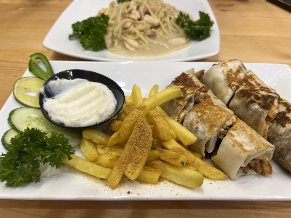 The dish offers a delightful combination 